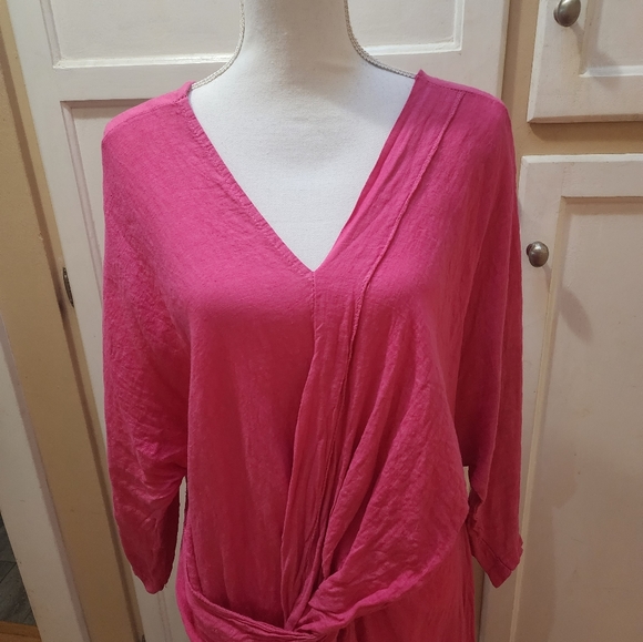 Bella Amore Women's Twisted Waist Tunic - Picture 2 of 10